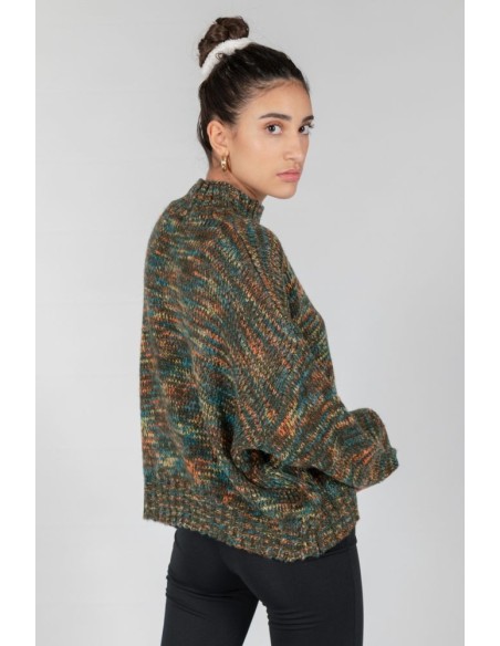 24 Colours Pullover in Multicolour - 40908b