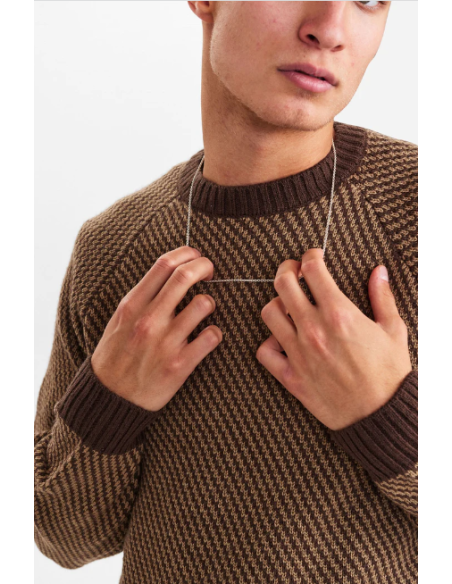 Anerkjendt Akkarl Two Pattern Knit - 900904