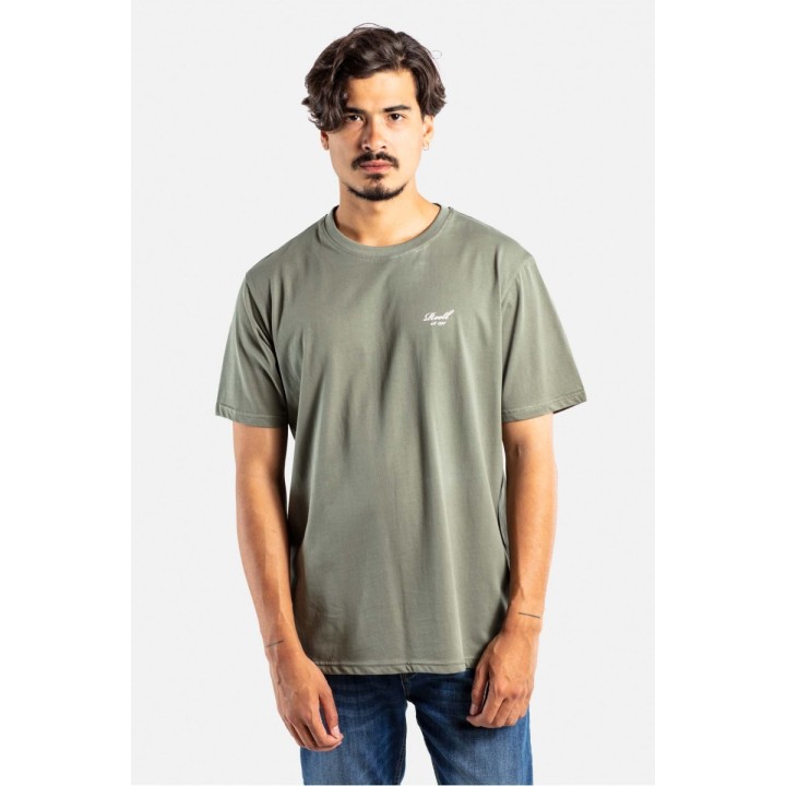 Reell Regular Logo T-shirt Grey Green