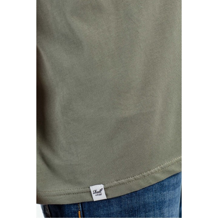 Reell Regular Logo T-shirt Grey Green