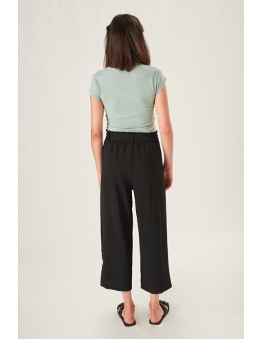 24COLOURS Pants in Black - 60637a