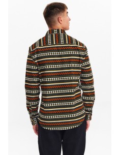 Anerkjendt Aklouis Corduroy AOP in Cinnamoln Stick 2