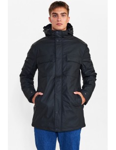 Anerkjendt Akthomas Padded Raincoat in Caviar