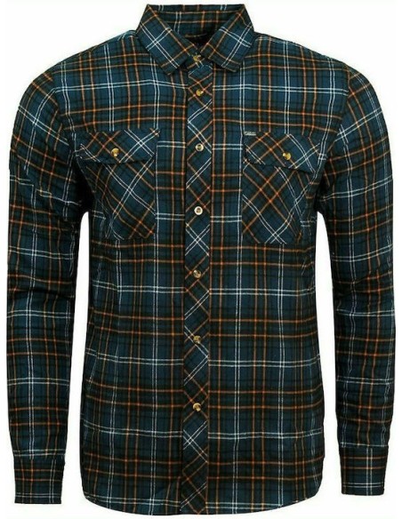 Emerson Ανδρικό Πουκάμισο EM11 Navy/Brick (20-212.em60.80)