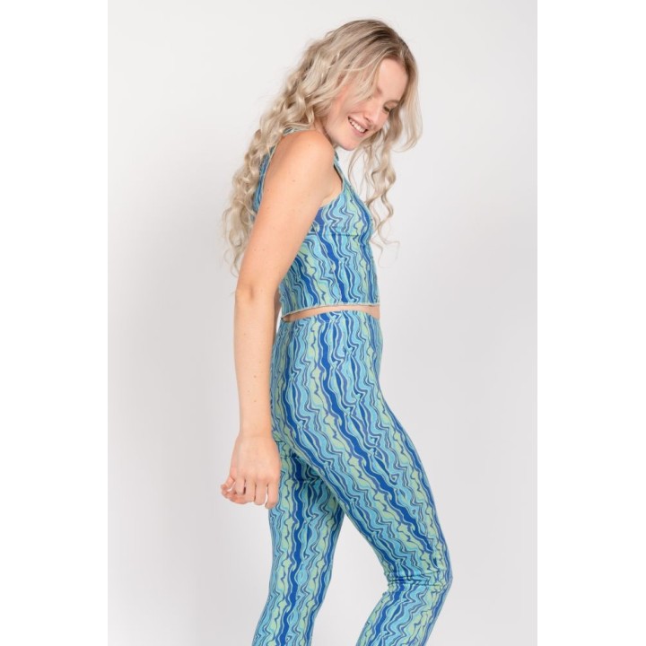 24 COLOURS Pants Illusion Turquoise - 60633b