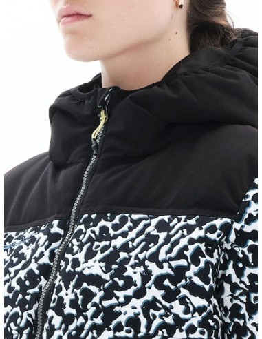 BASEHIT ΓΥΝΑΙΚΕΙΟ ΜΠΟΥΦΑΝ BOMBER ΛΕΥΚΟ/ΜΑΥΡΟ - 222.BW10.80