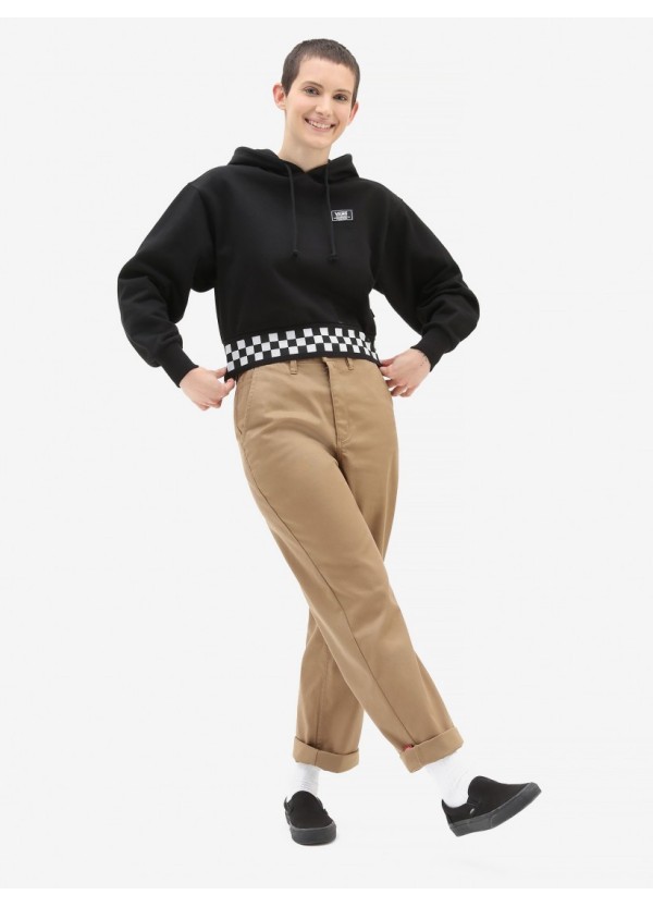 Vans Boom Boom Check Hoodie - VN0A7YKFBLK