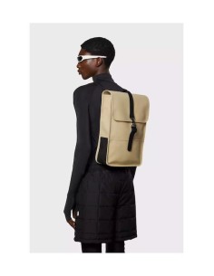 Rains Backpack Mini Σακίδιο Πλάτης Αδιάβροχο - 12800 Sand 2