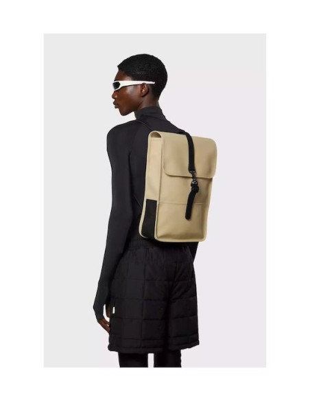Rains Backpack Mini Σακίδιο Πλάτης Αδιάβροχο - 12800 Sand