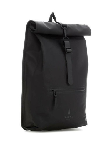 Rains Rolltop Rucksack Σακίδιο Πλάτης Αδιάβροχο 13160-Black