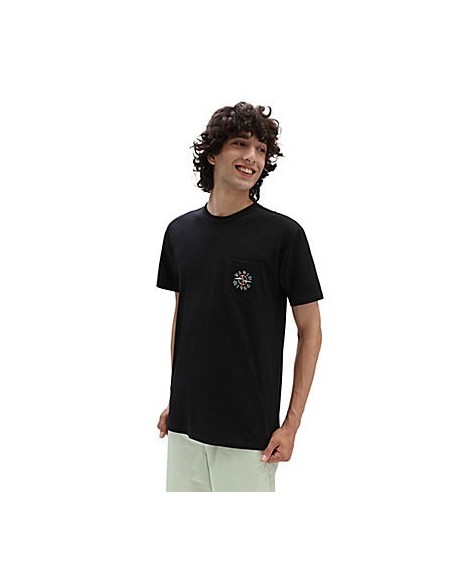 Vans Off The Wall Graphic Pocket T-shirt Black - VN0A5KGCYTQ
