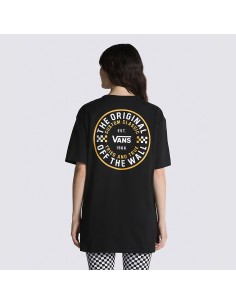 Vans Checker Circle T-shirt Black - VN00003ABLK 2