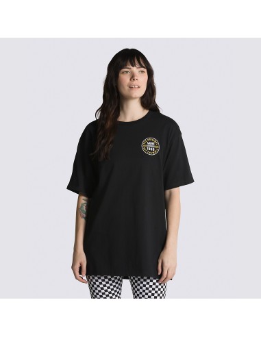 Vans Checker Circle T-shirt Black - VN00003ABLK