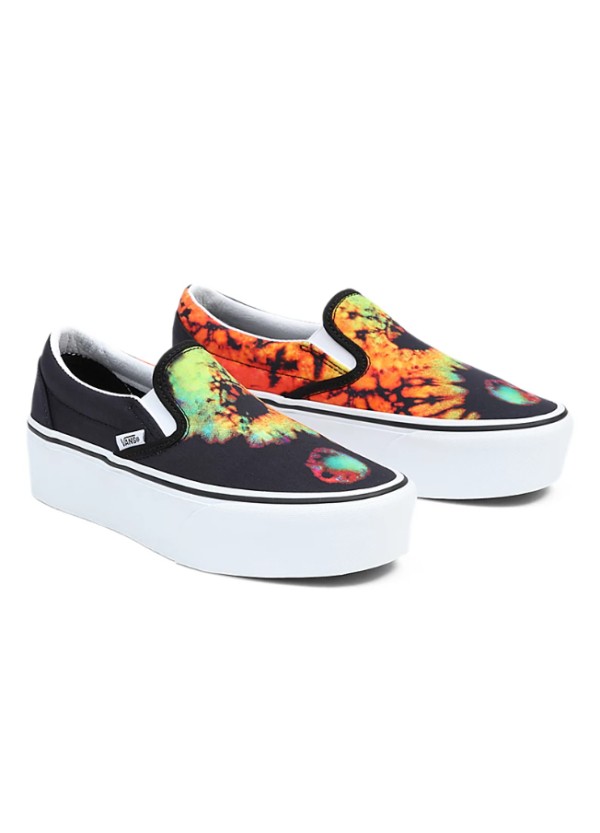 Vans Classic Slip-On Stackform Paradoxical Black - VN0A7Q5RBML