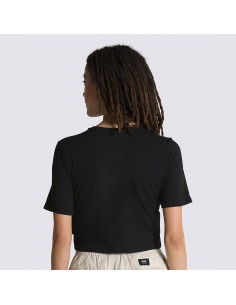 Vans Resort Mix Crop Tee Black - VN0003PPBLK 2
