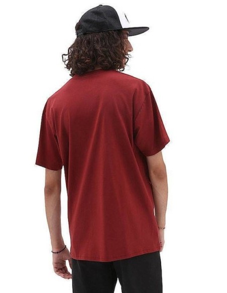 Vans Small Logo T-shirt in Red - VN0A3CZEBWD