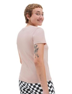 Vans Micro Ditsy Box T-shirt Rose Smoke - VN0003DKBQL 2