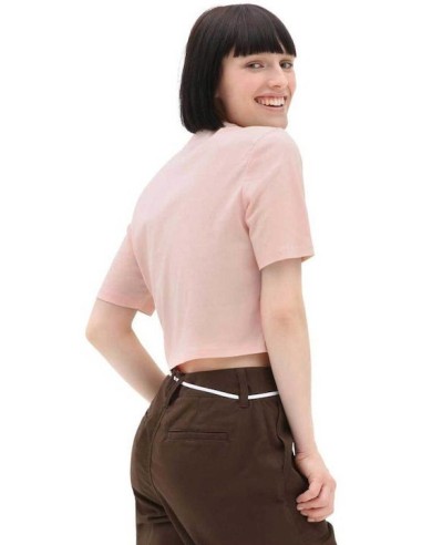 Vans Resort Mix Crop Tee Peach - VN0003PPN4N