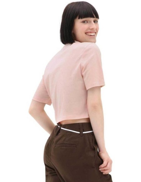 Vans Resort Mix Crop Tee Peach - VN0003PPN4N
