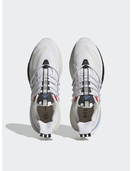 Adidas Alphaboost V1 Sustainable Boost in Cloud White / Blue Fusion - HP2757