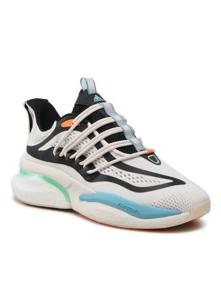 Adidas Alphaboost V1 Sustainable Boost in Cloud White - HP6613