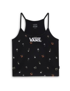 Vans Micro Ditsy Halter T-shirt Black - VN0003M6BLK