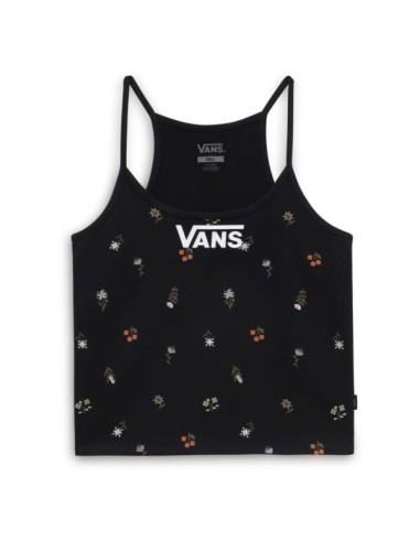 Vans Micro Ditsy Halter T-shirt Black...