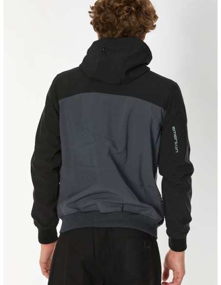 Emerson Ανδρικό Μπουφάν D.GREY/BLACK - 222.EM11.50