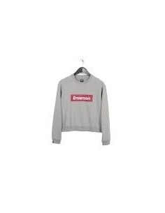 Emerson Womens Hoodie L Grey  (182.EW20.51)