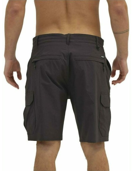 Emerson Ανδρική Βερμούδα Μαγιό Cargo RP Off Black- 211.EM531.37