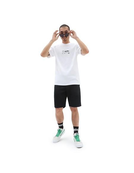 Vans Transfixed 3 T-Shirt White- VN0006CUWHT