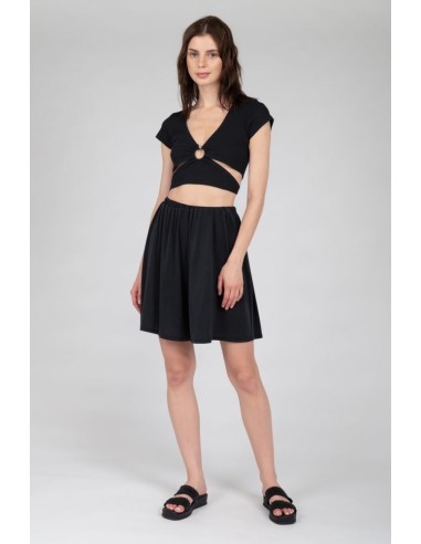 24COLOURS Black Shorts - 60737