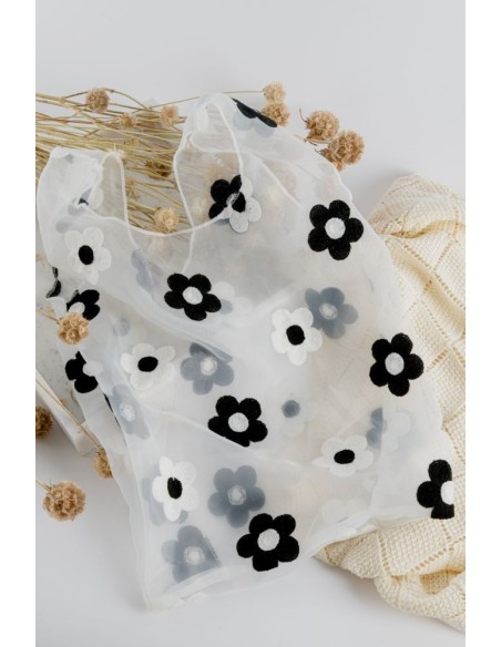 24COLOURS Carrying bag transparent -17874