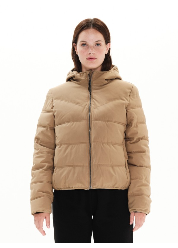 Emerson Γυναικείο Μπουφάν BEIGE - 222.EW10.18