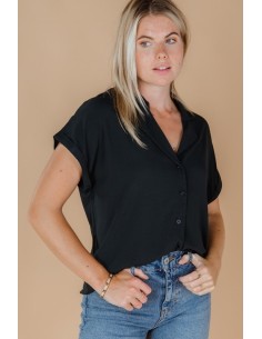 24COLOURS Shirt in Black - 30327c