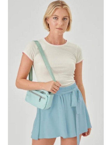 24COLOURS Light Blue Shorts - 60635b