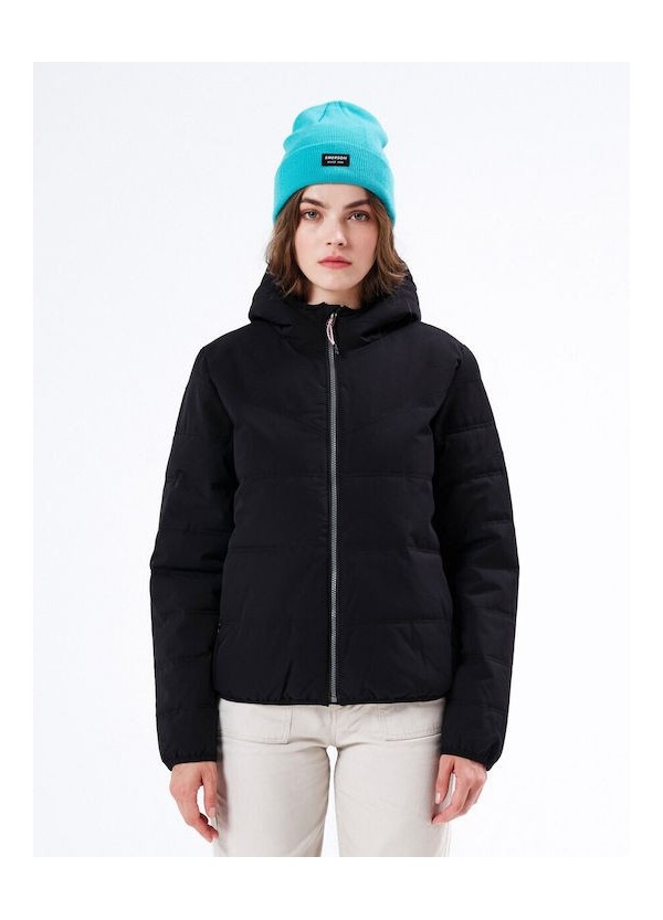 Emerson Γυναικείο Μπουφάν BLACK - 222.EW10.18