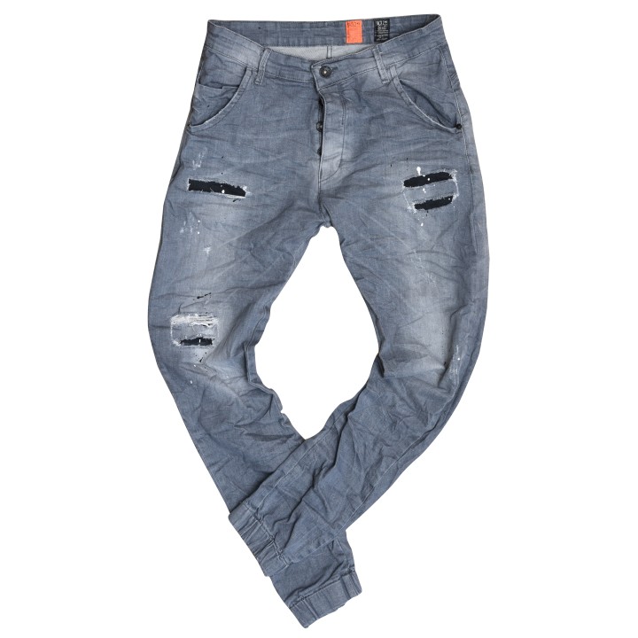 Τζιν Ανδρικό Back 2 Jeans Boyfriend Fit M56 grey