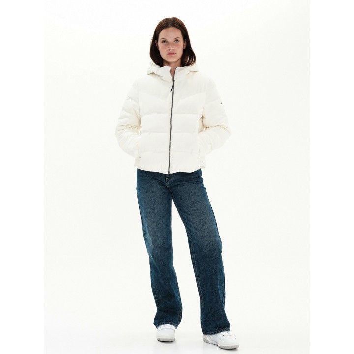 Emerson Γυναικείο Μπουφάν OFF WHITE - 222.EW10.18