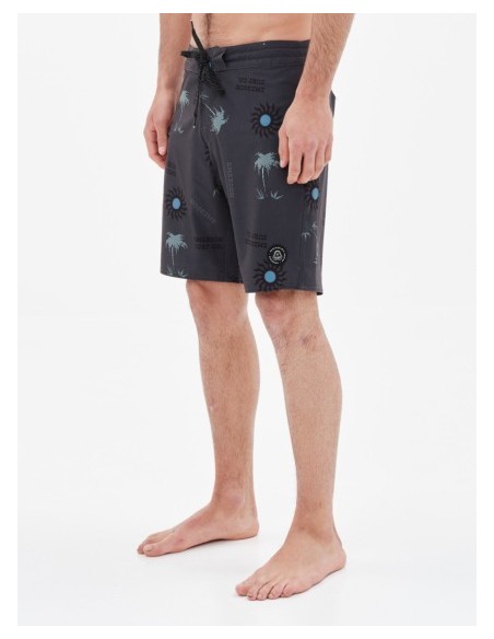 EMERSON SURF CO. ΑΝΔΡΙΚΟ ΑΝΑΚΥΚΛΩΜΕΝΟ BOARDSHORTS 49εκ. pr299 OFF BLACK-221.EM524.25CR