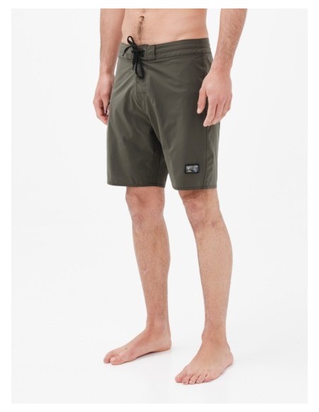 BASEHIT ΑΝΔΡΙΚΟ ΜΟΝΟΧΡΩΜΟ BOARDSHORTS 49cm OLIVE-221.BM528.28