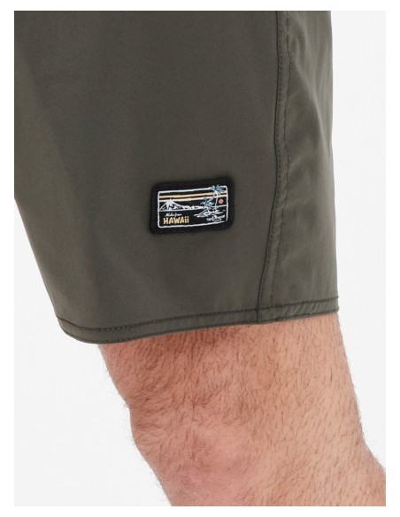 BASEHIT ΑΝΔΡΙΚΟ ΜΟΝΟΧΡΩΜΟ BOARDSHORTS 49cm OLIVE-221.BM528.28