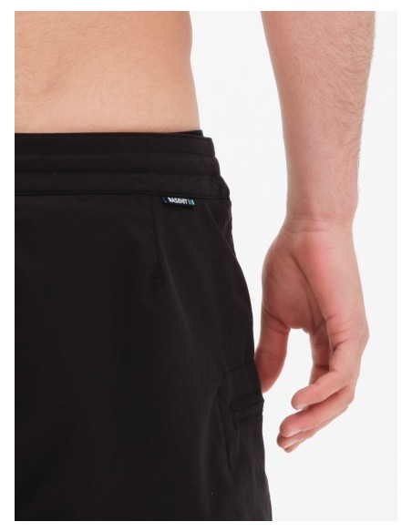 BASEHIT ΑΝΔΡΙΚΟ ΜΟΝΟΧΡΩΜΟ BOARDSHORTS 49cm BLACK-221.BM528.28