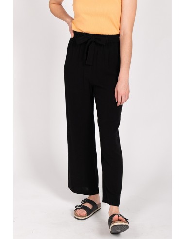 24COLOURS Pants in Black - 60637a