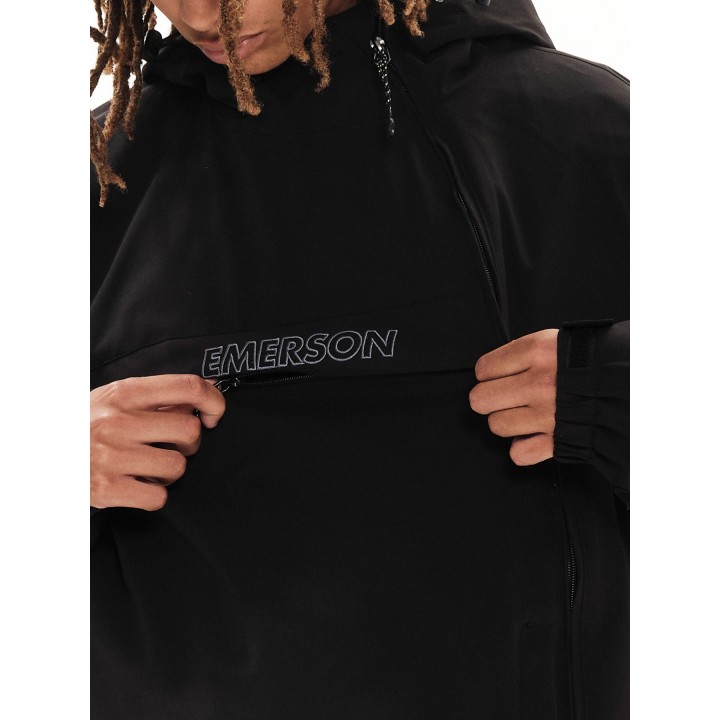 Emerson Ανδρικό Μπουφάν BLACK - 222.EM10.63