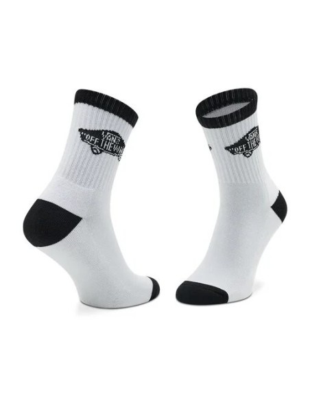 Vans Art Half Crew White/Black Socks - VN0A45GMYB21