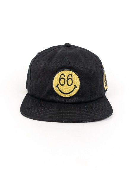 VANS 66 UNSTRUCTURED HAT-VN0008P7BLK1