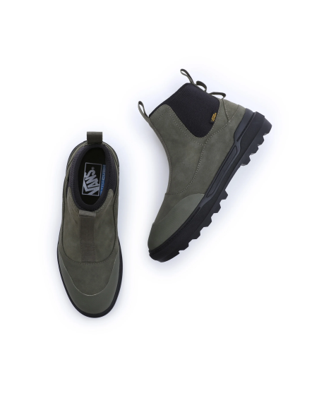 UA COLFAX - Platform ankle boots olive/black-VN0A5HFABIQ1