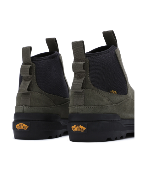 UA COLFAX - Platform ankle boots olive/black-VN0A5HFABIQ1