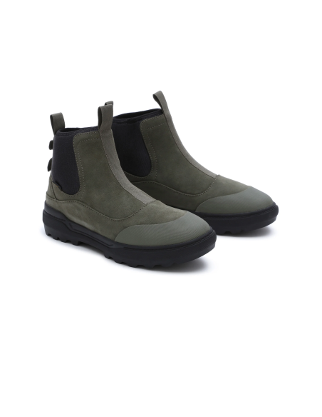 UA COLFAX - Platform ankle boots olive/black-VN0A5HFABIQ1